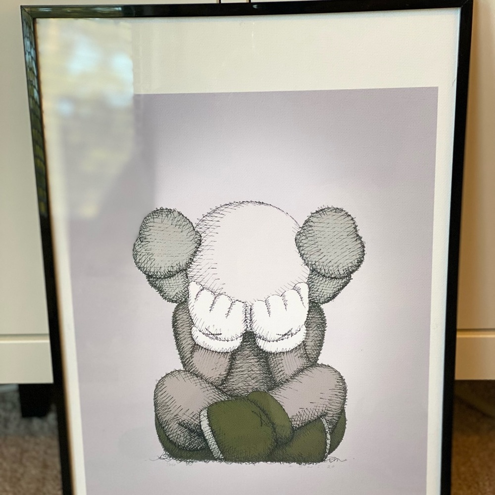KAWS Separated Canvas Print